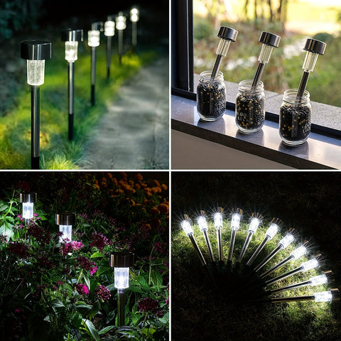 SolarBeam Sensor Gartenlampen Set – Für stilvolle Außenbeleuchtung