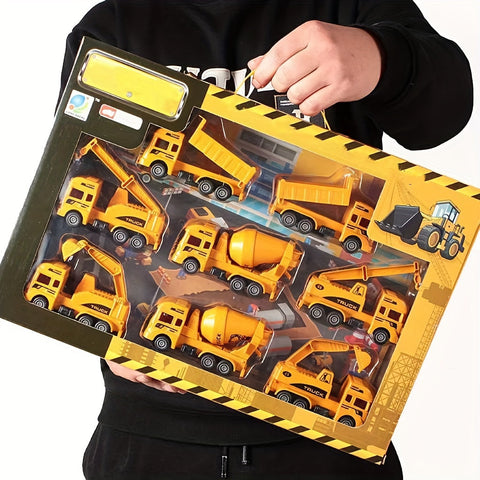Baufahrzeuge Spielset - Für abenteuerliche Bauherren