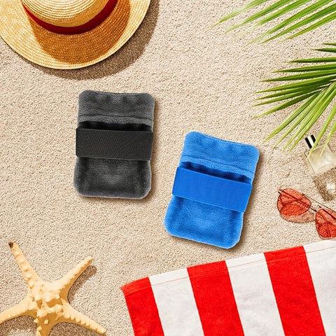 Strand Sand Entfernen Tasche – Schnelles Sandentfernen mit Elastischem Band für Strand und Urlaub