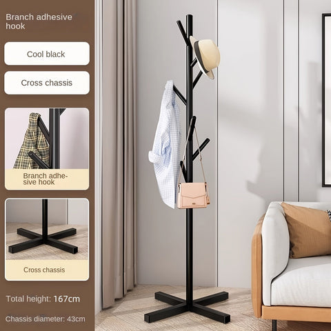 Luxe Metall Kleiderständer Zweigstil – Funktional und Stilvoll für jedes Interieur