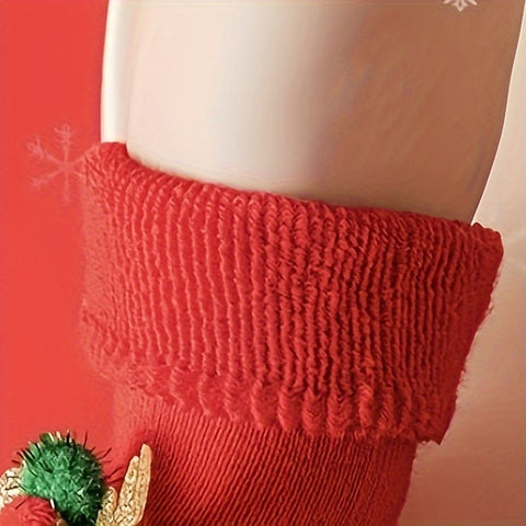 Süße Weihnachtsbaby-Söckchen - Für Warme Füßchen