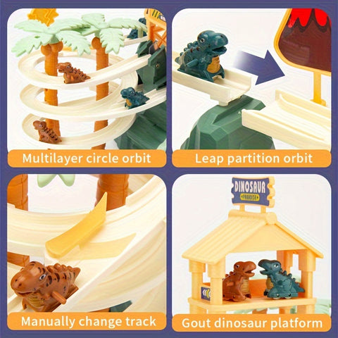 Dino Kletterbahn Spielset - Für Spannendes Dino Abenteuer