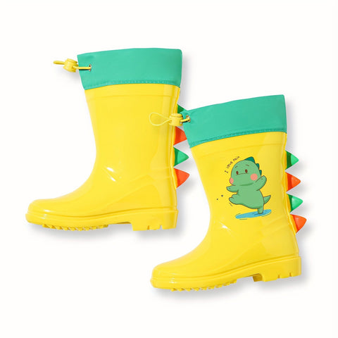 Dino Splash Kinderstiefel - Verspielter Schutz für Regnerische Tage