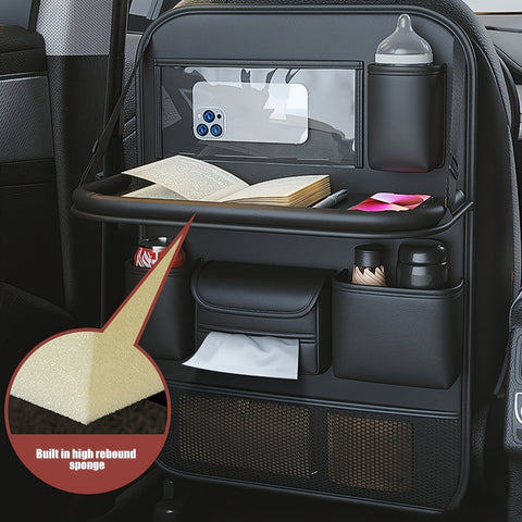 PU Leder Auto Sitzrücken Organizer – Stilvoll und Funktional