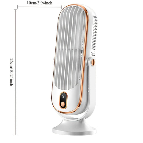 Tragbarer Ventilator – Stilvoll, Leistungsstark und Flexibel Kühlen