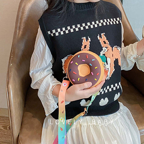 Lunas Donut-Handtasche - Verspielte Taschen für Kinder