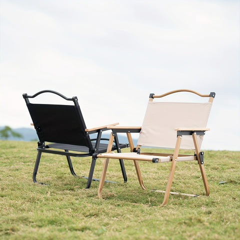 Tragbarer Klapp-Campingstuhl – Robustes Aluminiumgestell und Bequemer Sitz