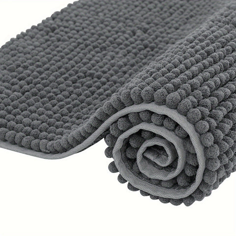 Ultra-weiche Chenille-Badematte – Perfekt für Badezimmer oder Eingangsbereich