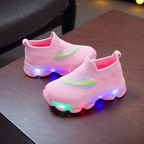 Leuchtende Sneakers für Mädchen – Atmungsaktiv und Bequem für Alle Jahreszeiten