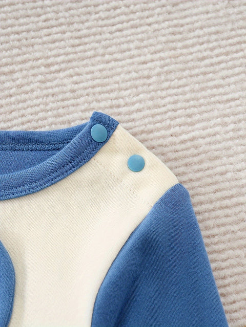 Süßer Elefanten-Overall für Babys – Perfekt für den Herbst und Winter