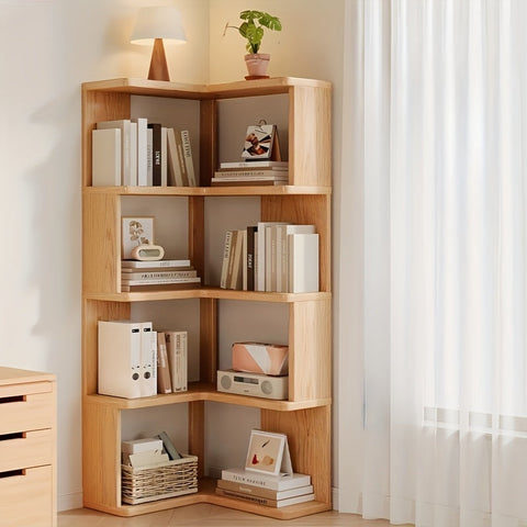 CornerWood Massivholz-Eckschrank – Kompakt und Praktisch