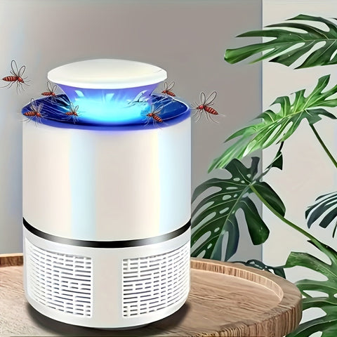USB Stille Mückenlampe – Automatischer Insektenfänger mit Blauem Licht