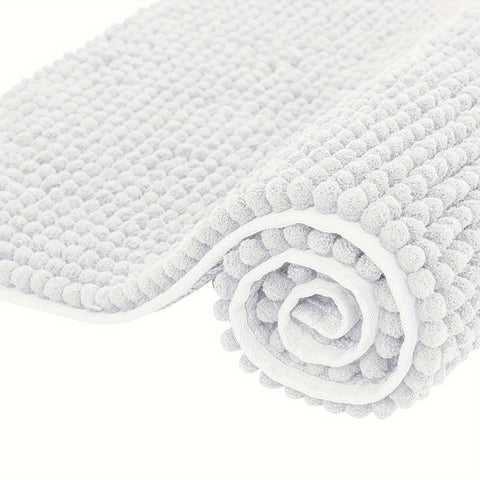 Ultra-weiche Chenille-Badematte – Perfekt für Badezimmer oder Eingangsbereich