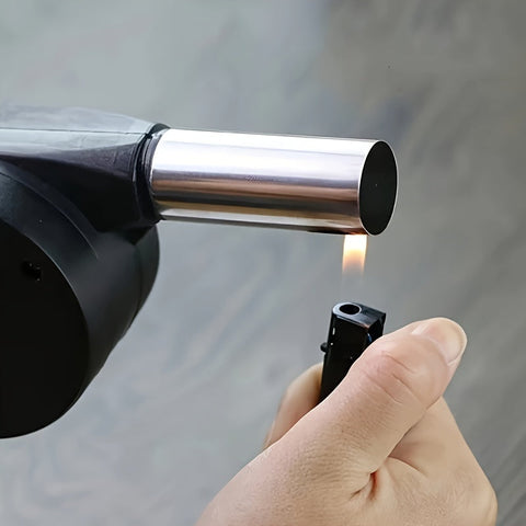 Tragbarer Handbläser – Perfekt für BBQs, Camping und Feuer machen