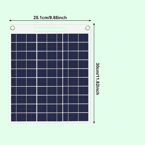 Tragbares Solarpanel mit USB – Immer und Überall Energie