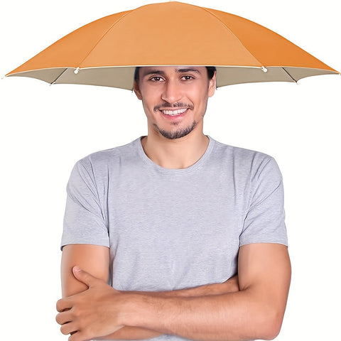 SunShade Regenschirmhut – Leicht, UV-schutz und freihändig