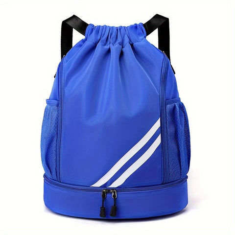 Stylische Nylon-Gymtasche mit Kordelzug – Praktisch und Wasserdicht für Sport und Reisen