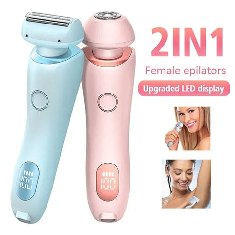 SmoothGlow 2-in-1 Epilierer & Rasierer - Für seidig glatte Ergebnisse