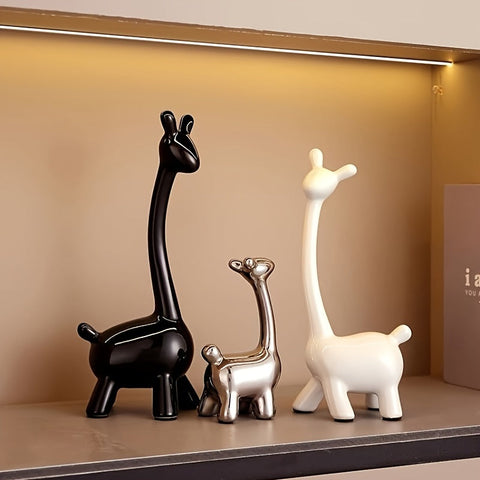 Giraffen Figuren Set - Für einen Fröhlichen und Eleganten Einrichtungslook