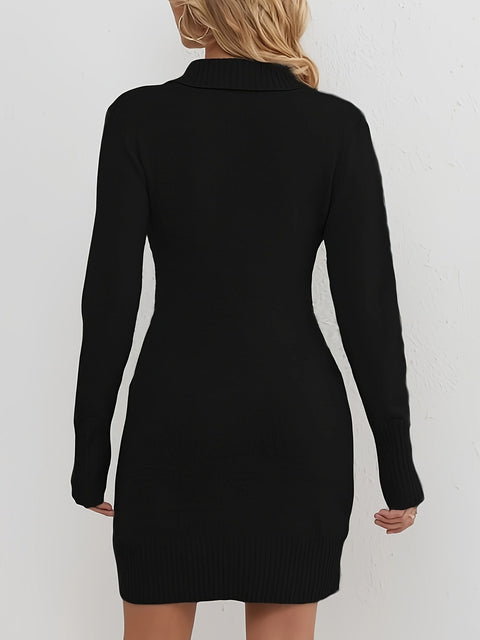 Chloe Strickkleid - Elegant und Komfortabel für Herbst und Winter