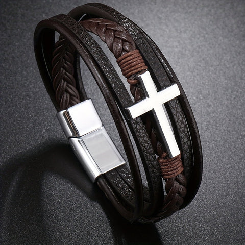 Spirituelle Lederarmband - Für den modernen Mann