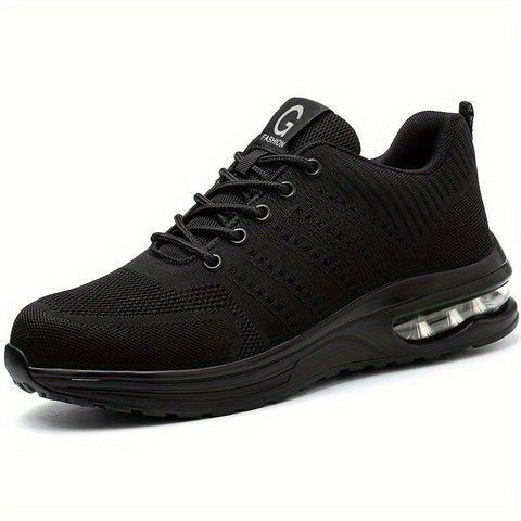 Stahlkappen Sicherheitsarbeits Sneaker für Männer – Atmungsaktiv und Durchstichfest
