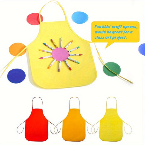 Bunte Kinderschürzen Set – Perfekt für kreative Projekte
