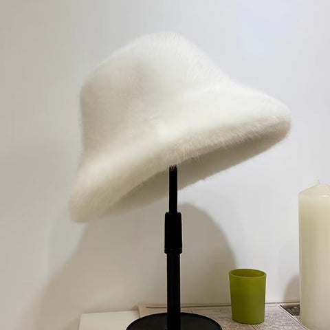 Fleur Winterhut – Luxus Kunstpelz mit Ohrenschutz