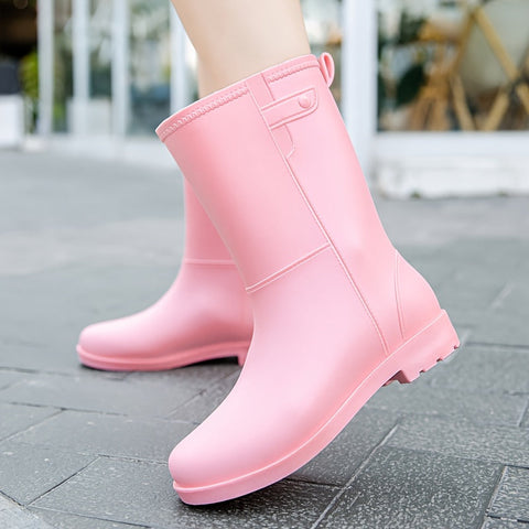 Lotte Damen Regenstiefel - Einfach und Wasserdicht für Outdoor-Abenteuer