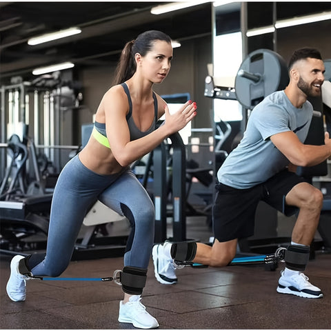 Verstellbare Knöchel-Widerstandsband-Set – Perfekt für Booty- und Beintraining zu Hause