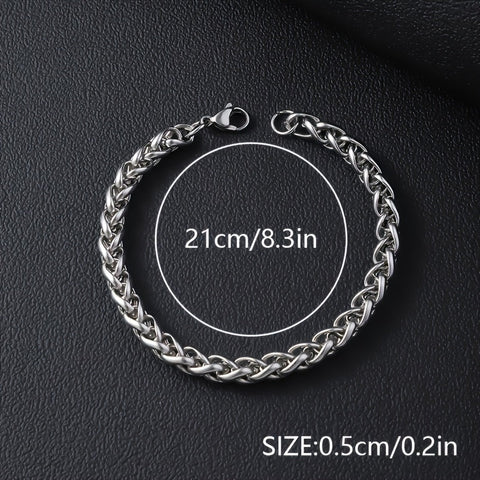 UrbanSteel Armbandenset – Cool und Trendy für Herren