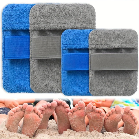 Strand Sand Entfernen Tasche – Schnelles Sandentfernen mit Elastischem Band für Strand und Urlaub