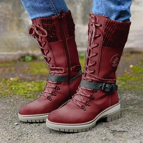Bootlix Bequeme Damenstiefel - Stilvolle und Warme Schuhe für Kalte Tage