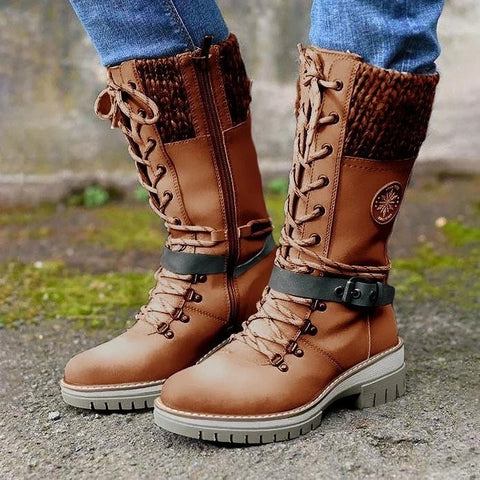 Bootlix Bequeme Damenstiefel - Stilvolle und Warme Schuhe für Kalte Tage