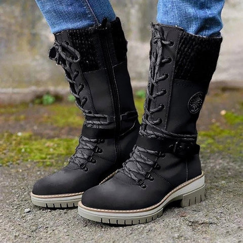 Bootlix Bequeme Damenstiefel - Stilvolle und Warme Schuhe für Kalte Tage
