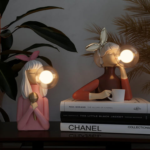 Chloé Lampe - Verspielte Mädchenlampe für kreative Interieurs