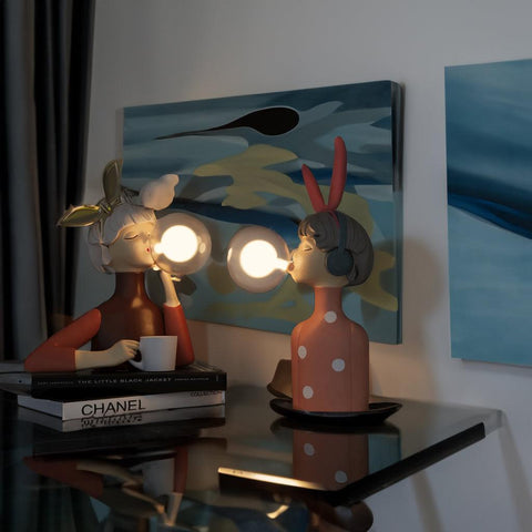 Chloé Lampe - Verspielte Mädchenlampe für kreative Interieurs