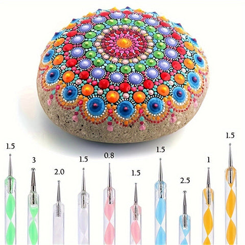 Mandala Dotting Tools Set – Für kreative Malereien und Steinmalerei