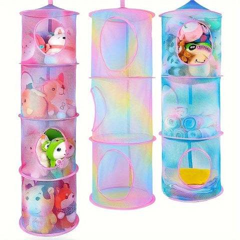 TidyTower 4-lagiges Aufbewahrungsnetz - Platzsparend und Multifunktional