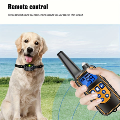 Smart Trainer Pro – Wiederaufladbare Fernbedienung für Hundehalsband mit Piepton & Vibration