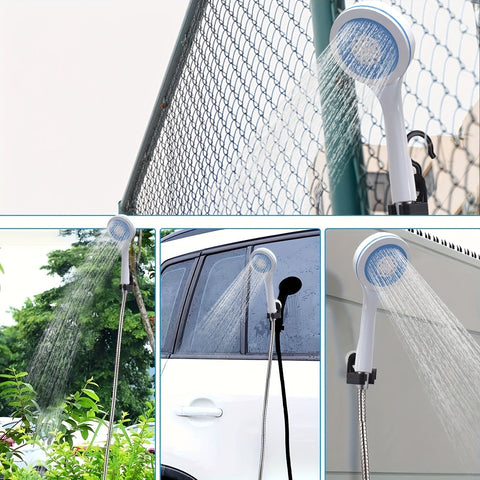 Tragbare Campingdusche – Handheld mit Wasserfiltersystem
