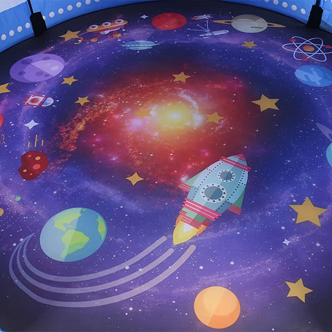 Galaxy Explorer Pop-up Spielzelt - Weltraum-Thema für drinnen und draußen