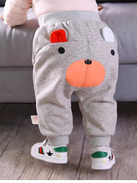 Süße Bären Jogginghose für Babys – Ideal für Abenteuer im Freien im Frühling und Herbst