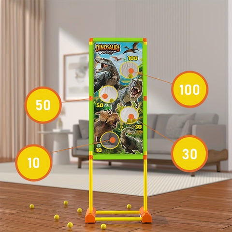 Dinosaurier-Schießspiel – Lustiges und Interaktives Zielspiel für Innen und Außen