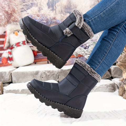 Lotte Damen Winterstiefel - Für Stilvolle und Warme Schritte im Schnee