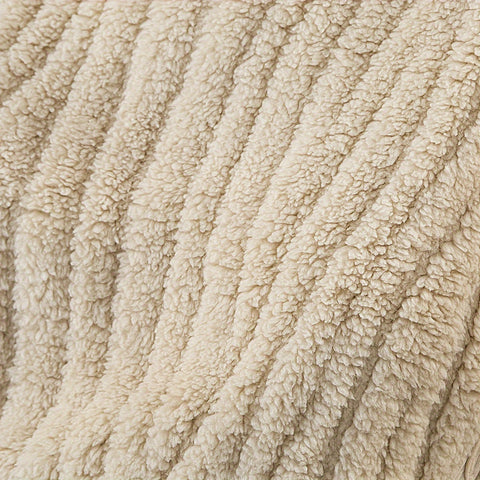 CuddleMe Baby Decken – Multifunktionale Kapuzen-Decke mit Khaki Streifen für Babys