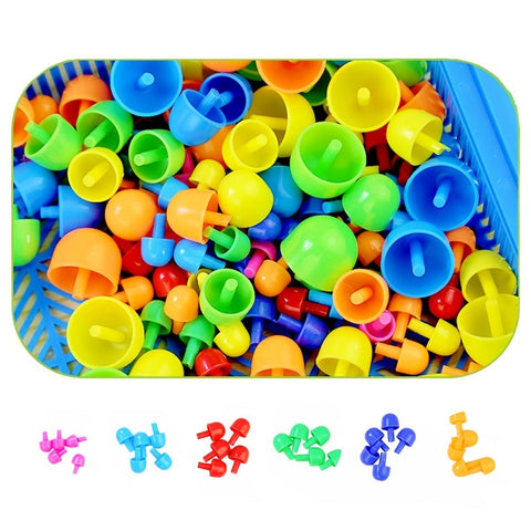Bildungsfördernde Plastikbausteine – Fördern Sie kreatives Denken und Farberkennung