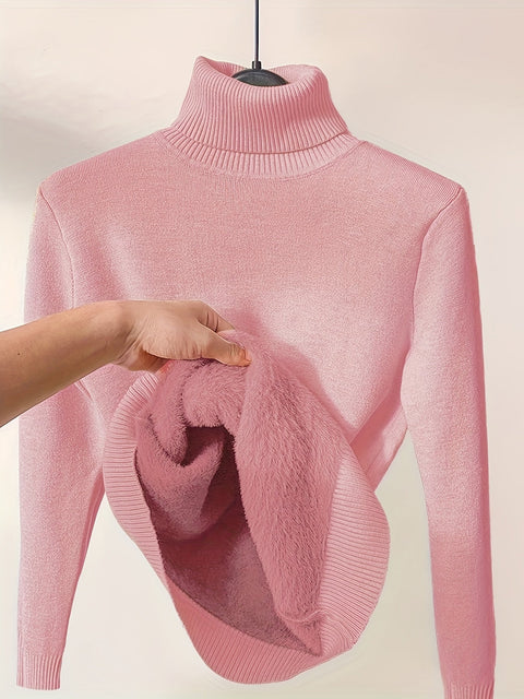 Thermischer Rollkragenpullover - Bequem und Warm für Kalte Tage