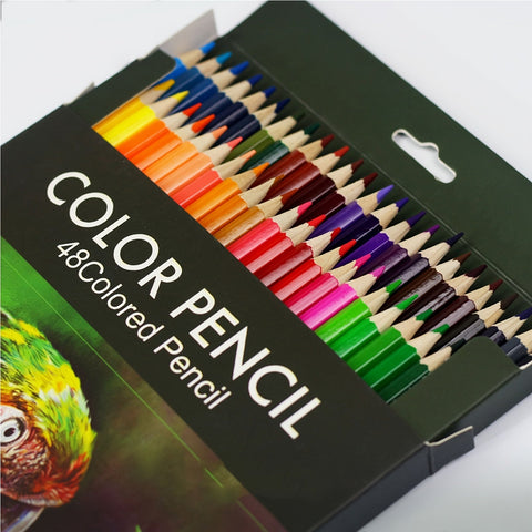 Set mit 48 Buntstiften – Professionelle Qualität für Zeichen- und Malprojekte