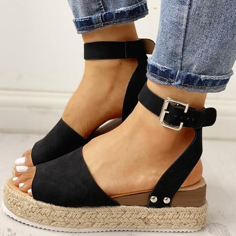 Damen Plattform Espadrille Sandalen – Stilvolle und Bequeme Sommerschuhe